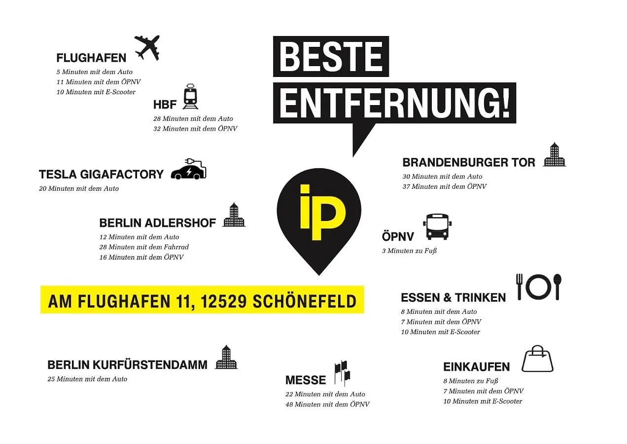 Ipartment Berlin Airport Hotel Schoenefeld